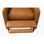 Fauteuil inclinable manuel avec dossier haut pour le salon