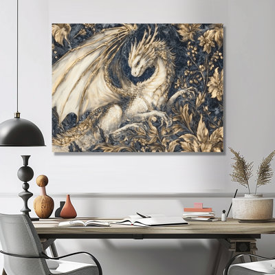 Majestic Dragon Lair - Dragons Wall Art