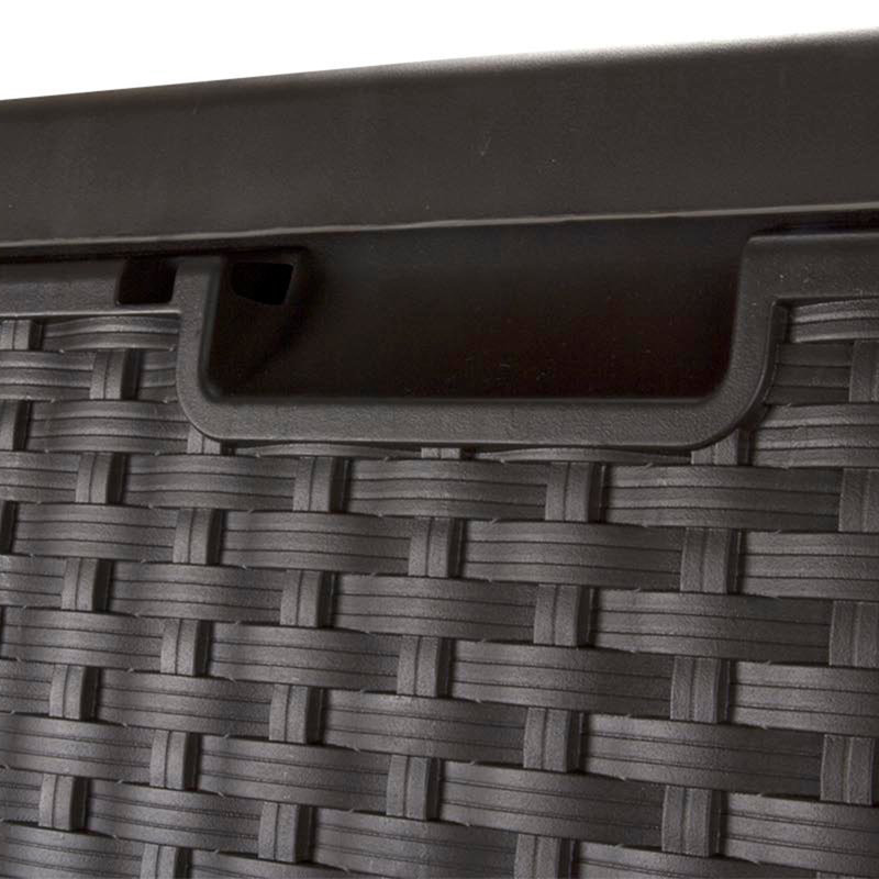 Suncast 21.5'' W 73 Gallons Water Resistant Resin Lockable Deck Box in Brown