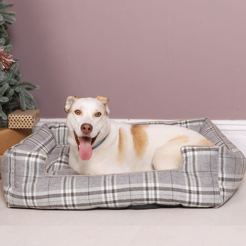 Gaven Dog Cushion in Grey, Small