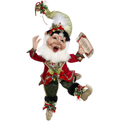 Christmas Carol Elf, Medium - 17 Inches