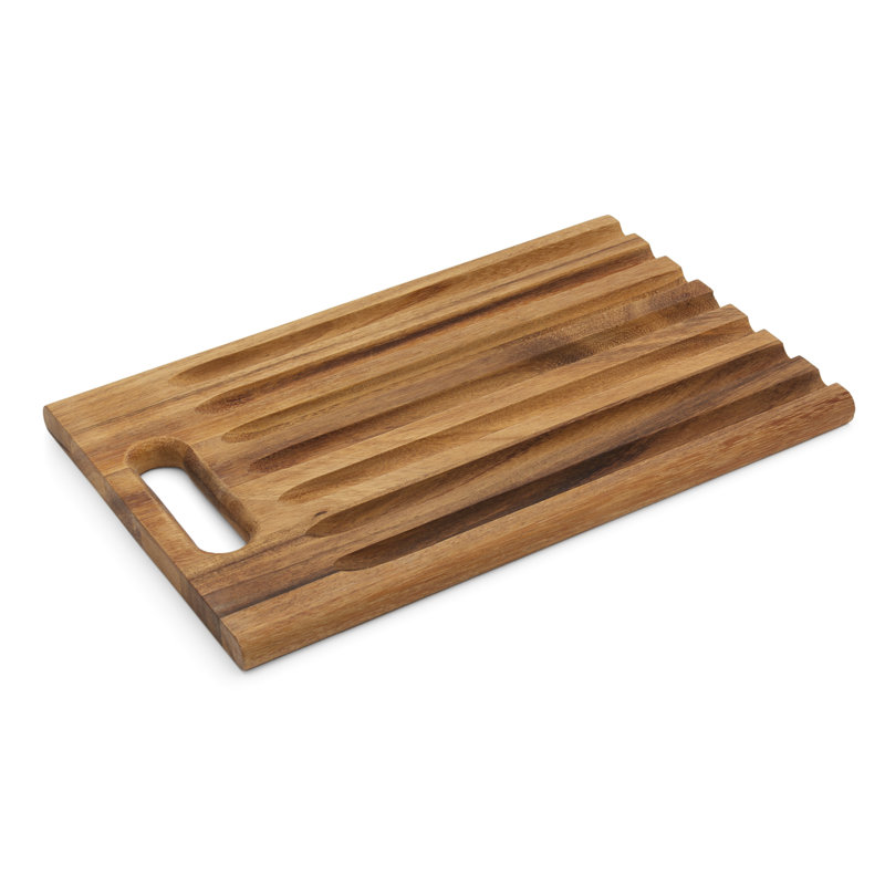 Ironwood Gourmet Sweep Off Bread Board, Acacia Wood