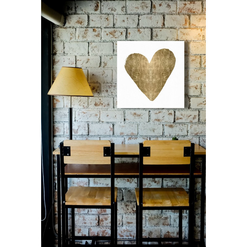 «Heart», impression sur toile, H 43 po x l 43 po x P 2 po