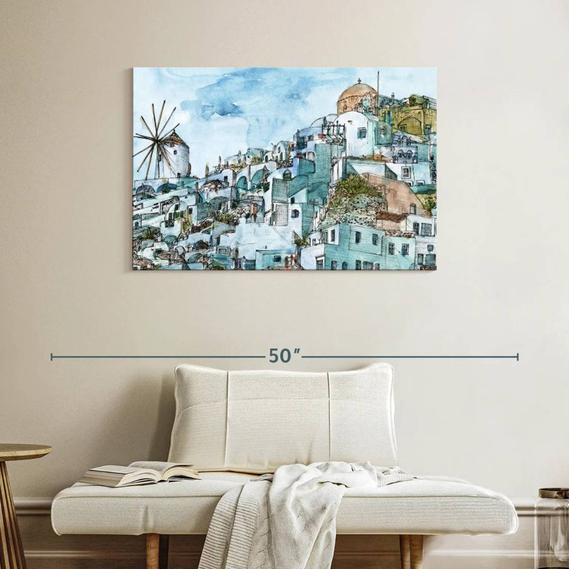Sireci Secret Greece I, 26" H x 39" W