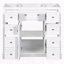 36" Freestanding Bathroom Vanity Cabinet Base with Six Drawers-125100224