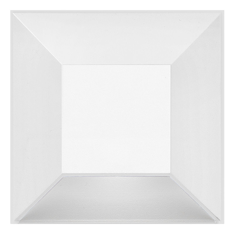 Nuvi Low Voltage Integrated LED Deck Light, Matte White