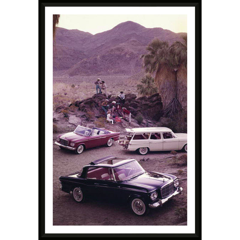 An Outdoor Trip Print by Tom Kelley