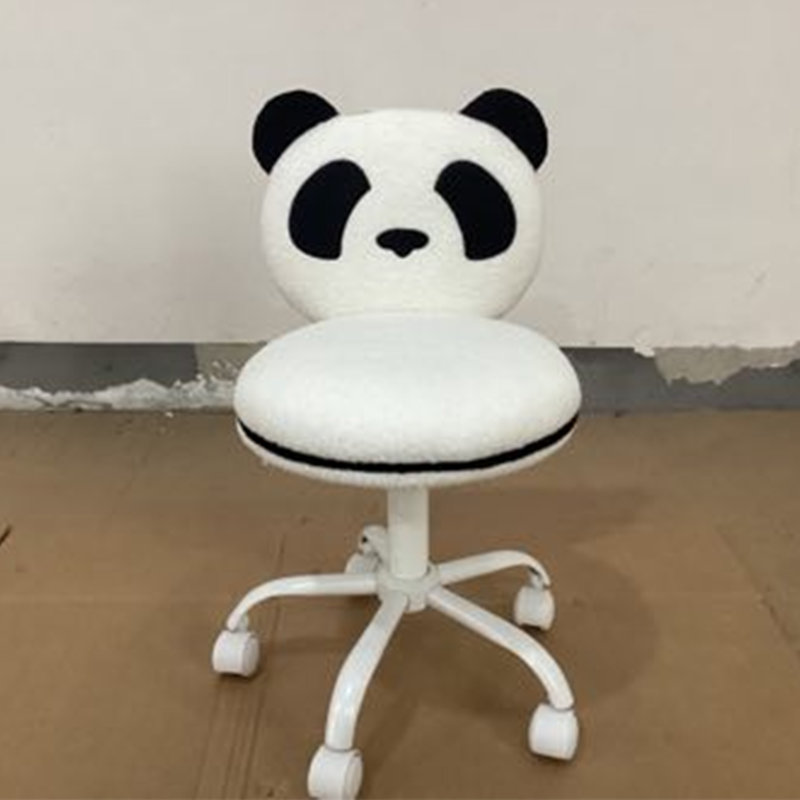 Chaise pour enfant Panda, Noir / blanc