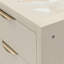 Portrait - Alabaster White 5 - Drawer Solid Wood Dresser
