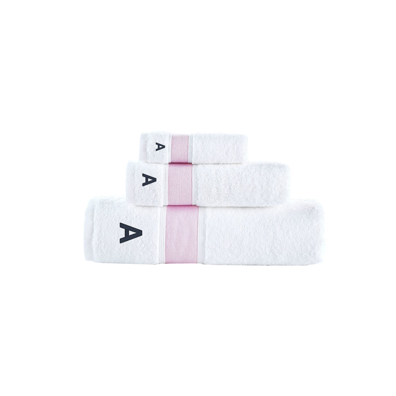 Dieter 3 pcs Towel Set, Pink, A