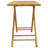 Vidaxl Folding Patio Table 43.3"X21.7"X29.5" Bamboo