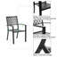 Ensemble bistro long pour 2 personnes 28 po Stines