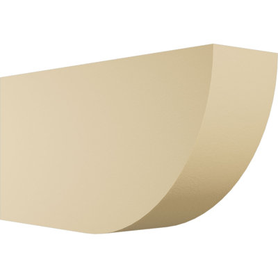 5"W x 10"H x 20"L Standard Durham Signature Urethane Rafter Tail, Primed Tan