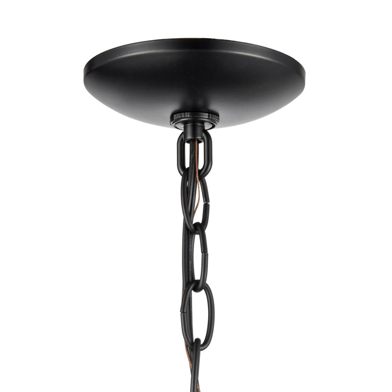 Luminaire suspendu géométrique à 4 lumières Froid