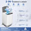 Laveuse portative de 2,8 pi³ avec machine à laver 20 lb avec pompe de vidange, machine à laver compacte avec 10 programmes et 8 niveaux d'eau-121099858