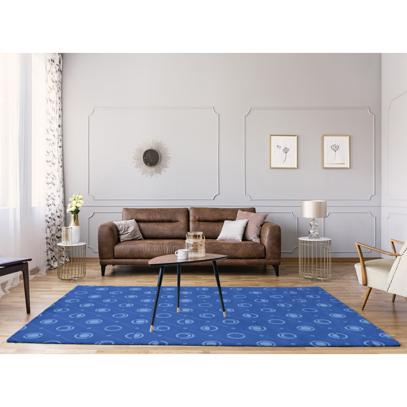 Chenille Geometric Indoor Rug, Rectangle 8' x 10'