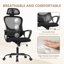 Chaise de bureau ergonomique à dossier haut en filet avec accoudoirs pivotants et appui-tête réglable-534141923-506883097-506883098