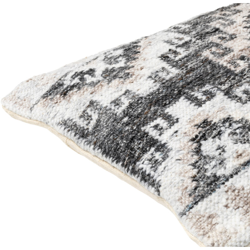 Alyssa Geometric Reversible Pillow Cover, 20"H x 20"W