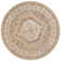 Oriental Machine Woven Polypropylene Indoor / Outdoor Area Rug in Natural