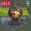 Coalport Rattan Swing Chair with Stand
