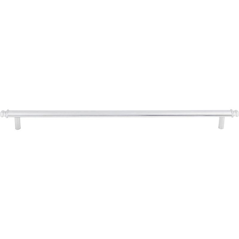Julian Bar pull, Polished Chrome, 12" Center to Center