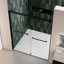 Porte de douche, porte coulissante, avec verre trempé-112539493
