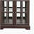 LED Curio Display Cabinet,Antique Display Cabinet with Adjustable Shelves,Retro Design Quality Showcase with Lattice Doors