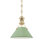 Painted No.2 1 - Light Single Cone Pendant