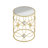 Modern Side Table [Metal Frame +Mirror Top]