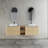 Wall-Mounted Bathroom Vanity With Ceramic Art Sink
