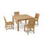 Windsor Outdoor 5 - Piece Teak Dining Set