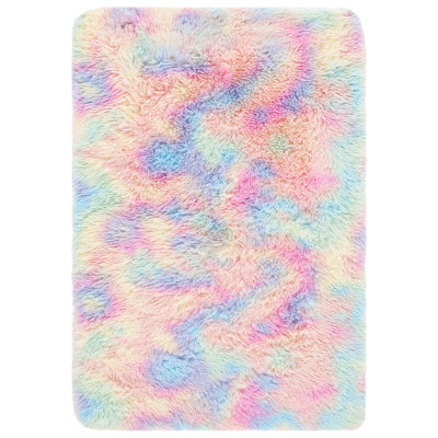 Zariyana Shag Performance Abstract Rug
