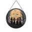 Panneaux de vitrail Witch Graveyard Art Suncatcher pour décor de fenêtre-1321770552