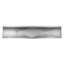 Drain de plancher en acier inoxydable 24 po x 120 po, calibre 14 avec grille de style métro et panier de drainage amovible, homologué NSF (km-ftg-24120)