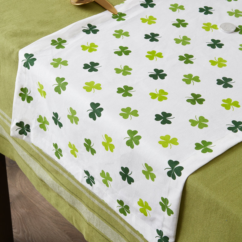 Poff Shamrock Shake Printed Table Runner