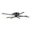Sean Lavin Cityscape 8-light Medium Flush in Bronze with Crystal shade-1318656197-1318656198