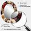 Treport - Miroir mural ovale rose-431412867