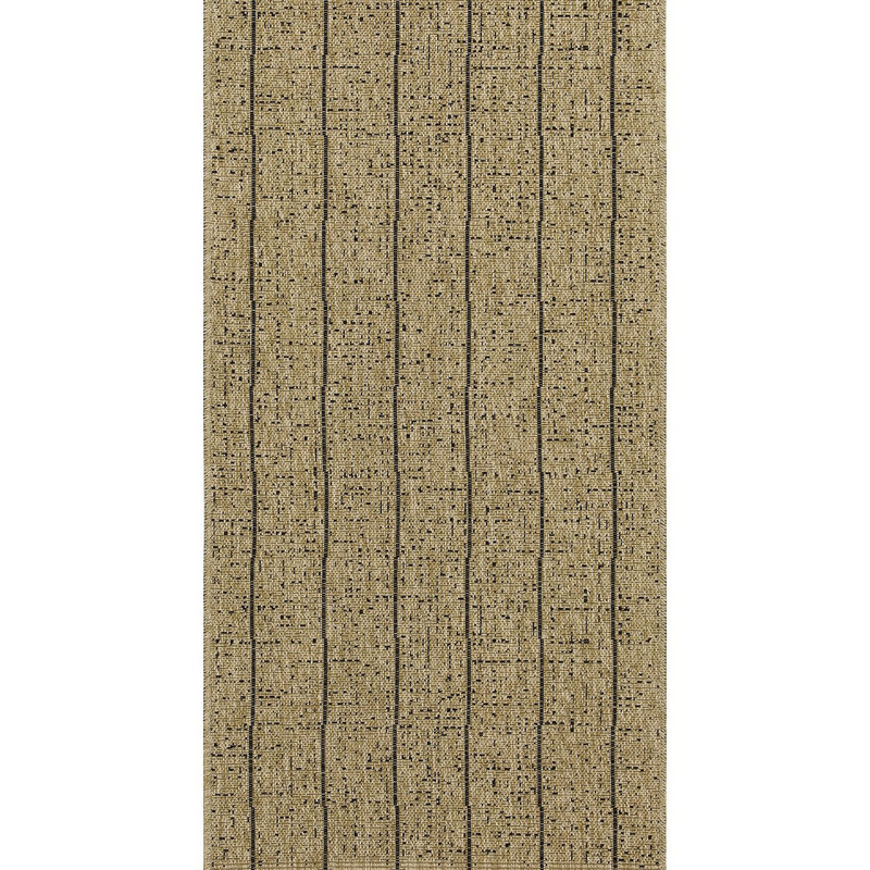 Indoor/Outdoor Area Rug, Rectangle 7'10" x 10'3", Beige/Black/Natural
