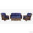 Divyanka 5 Piece Seating Group With Cushions-1241025103