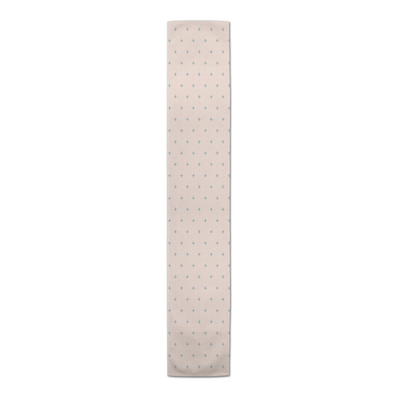 Arnae Dining Linens, 90" x 16", Blue