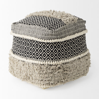 Landwehr Upholstered Pouf