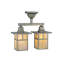 2 - Light Semi Flush Mount