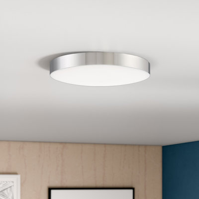 Plafonnier encastré cylindrique simple à DEL 1 lumière Warrenton