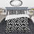 Black White Triangle Patterns III - Modern Duvet Cover Set-109156337