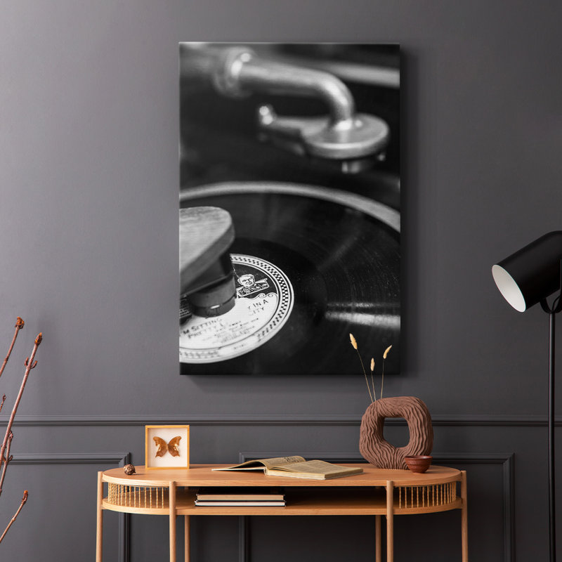 Phonographe - Cavas enveloppés de galerie, H 36 po x l 24 po