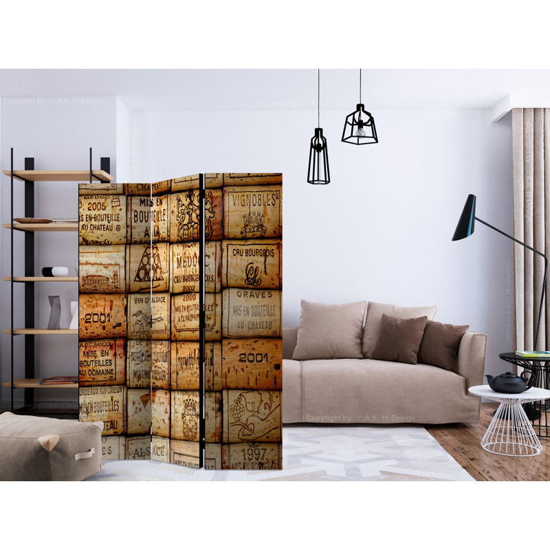 Buckman 172cm H Folding Room Divider, 3