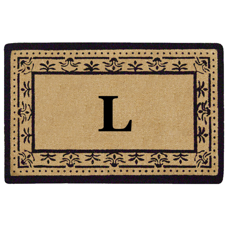 Tapis de porte d'extérieur robuste Blanquilla Corinthian, L, l 22 po x L 36 po