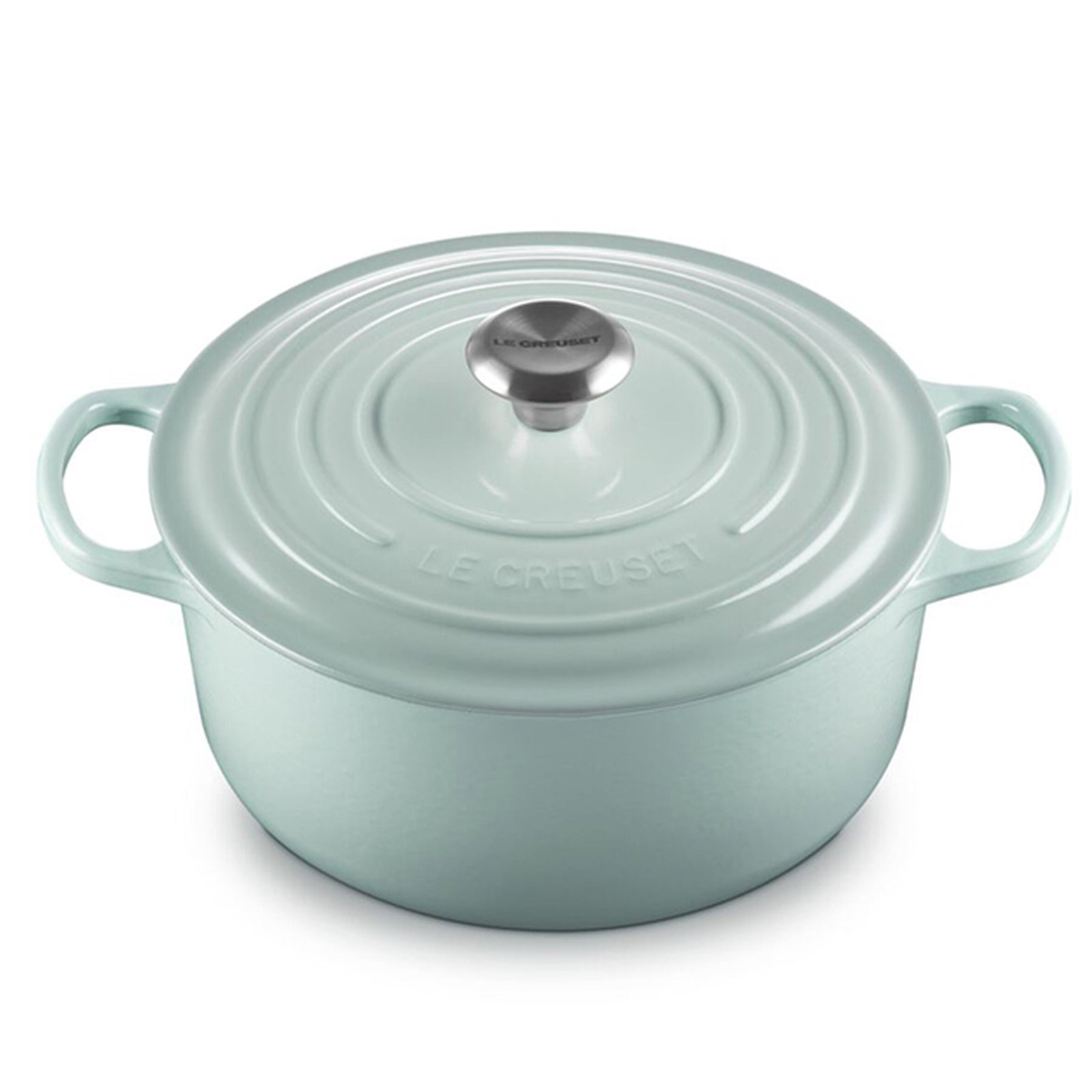 Le Creuset Enameled Cast Iron Dutch Oven, 9 quarts, Sea Salt