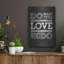«Do What You Love» par GraphINC, art mural en métal-1220504524