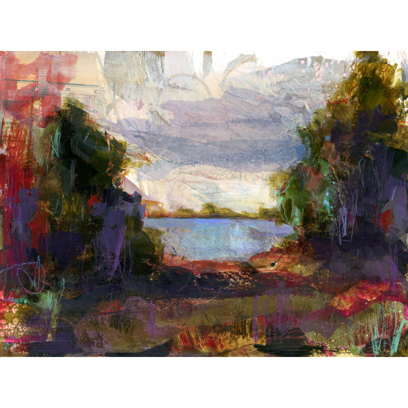 Taralyn Colorful Wilderness VII by Marabeth Quin - Wrapped Canvas Print, 30 cm H x 46 cm W